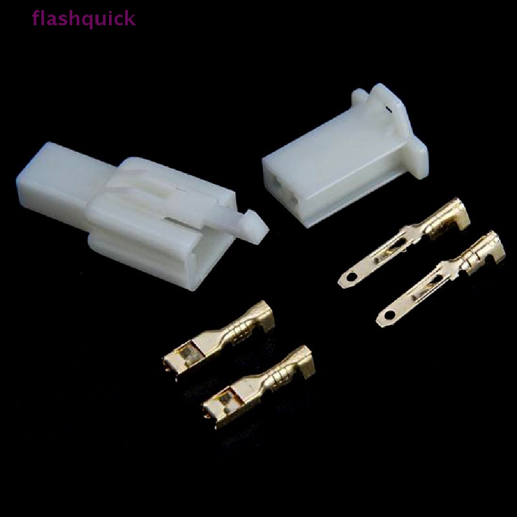 Set 5 Đầu Nối Dây Điện 2.8mm 2P Chuyên Dụng Cho Xe Mô Tô Mới