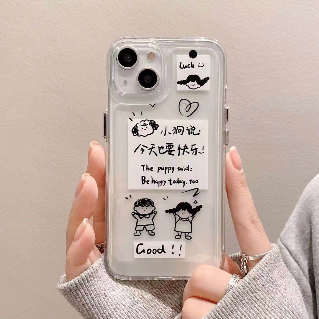 Ốp Điện Thoại TPU Mềm Trong Suốt Chống Sốc Cho IPhone 14 13 Pro Max 12 11 Pro XS Max X XR 7 8 6 6S Plus