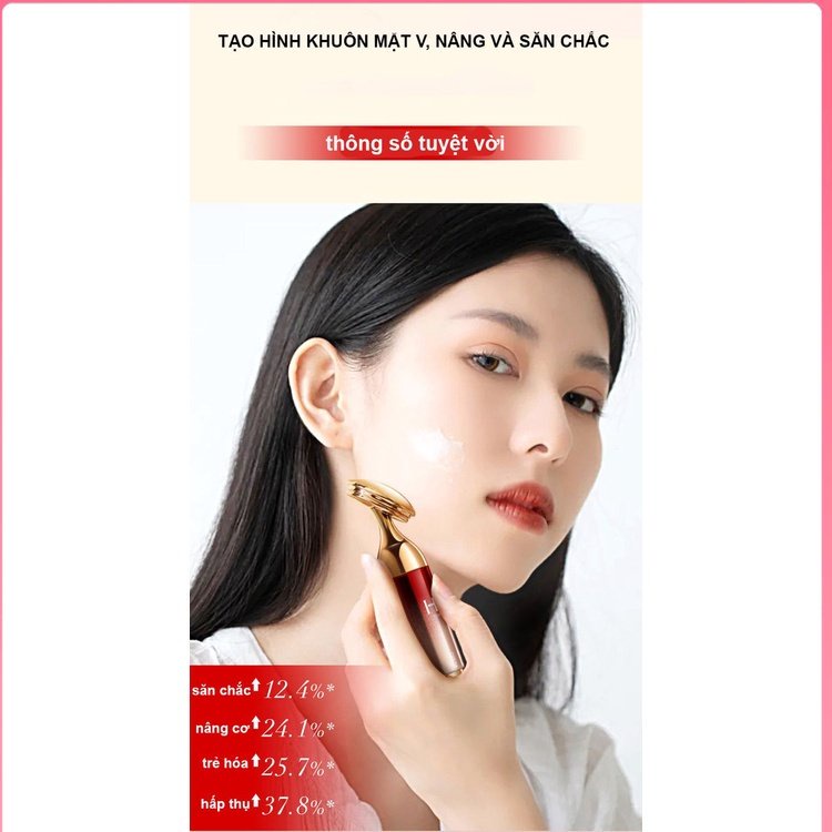 Máy Massage mặt nâng cơ mặt thẩm thấu tinh chất cao cấp HIH  loại tròn