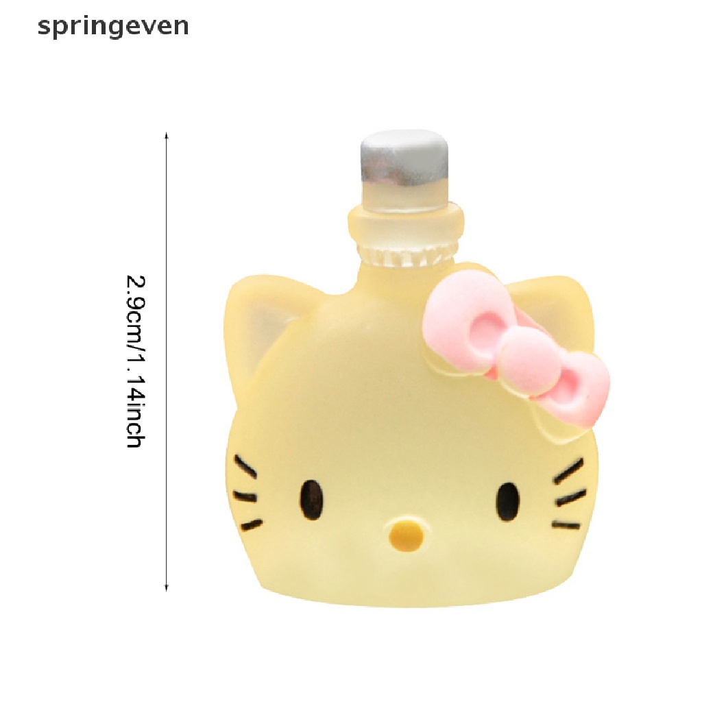 Đồ trang trí Mèo Đeo Nơ Màu Dạ Quang Thu Nhỏ Dùng Trang Trí Tiểu Cảnh