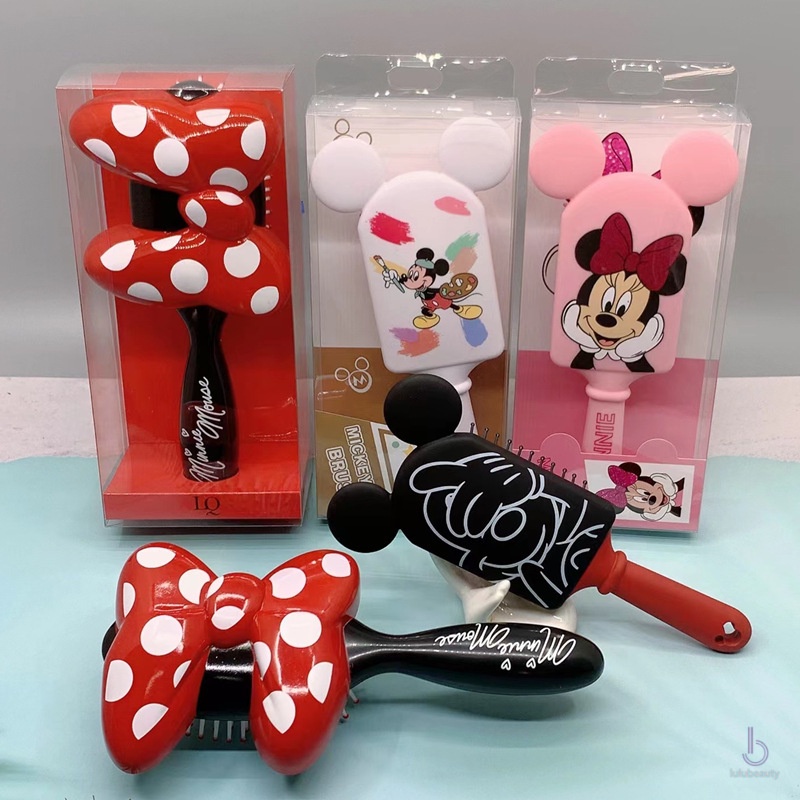 Lược Chải Tóc Túi Khí Hình Chuột Mickey Minnie Dễ Thương Cho Bé Gái