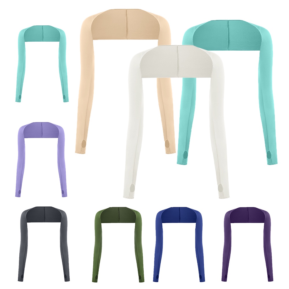 Găng Tay Chống Nắng Tia UV Bằng Lụa Lạnh Thời Trang Cho Nữ