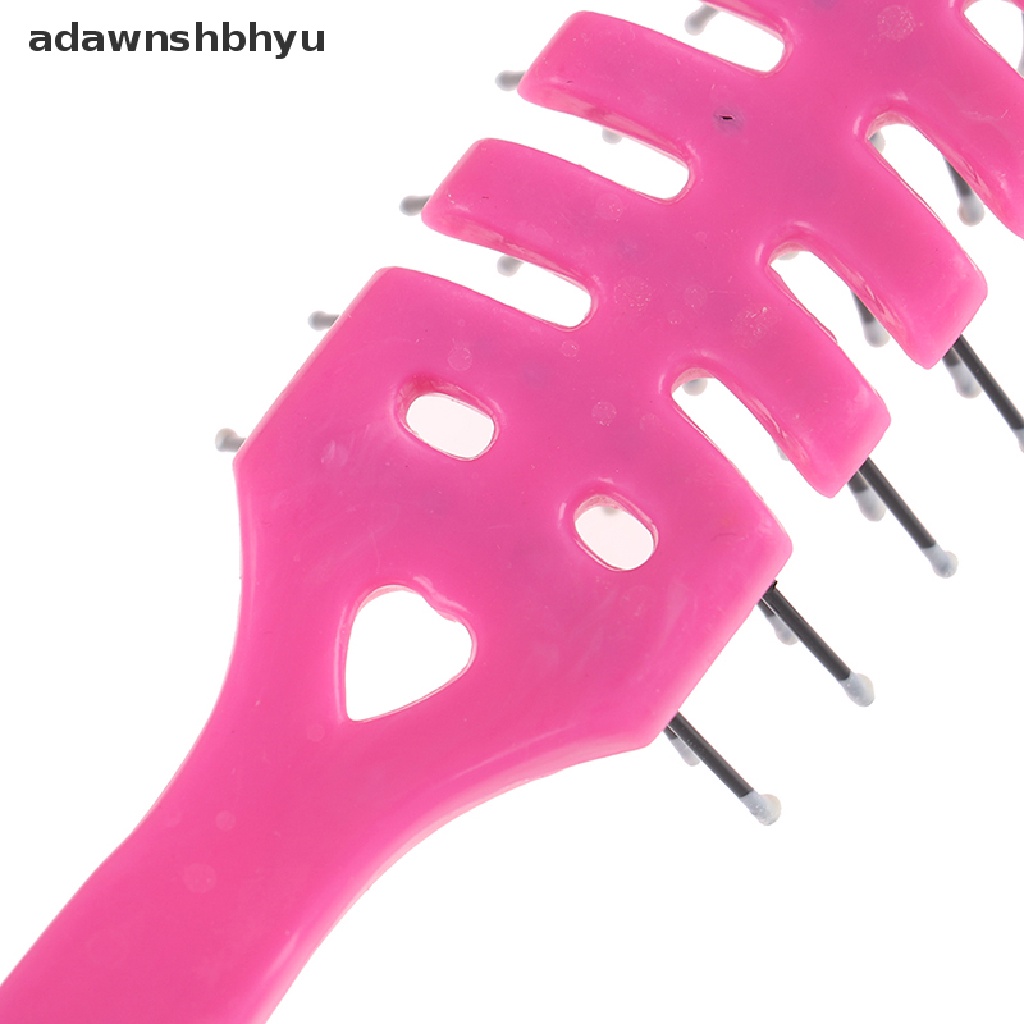 Lược Chải Tóc Mát Xa Da Đầu Chống Tĩnh Điện Bằng Nhựa Cho Nam Giới