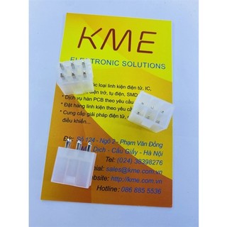 Giắc nối conn terminal 4.2mm 2x3p 6p chân thẳng 5569