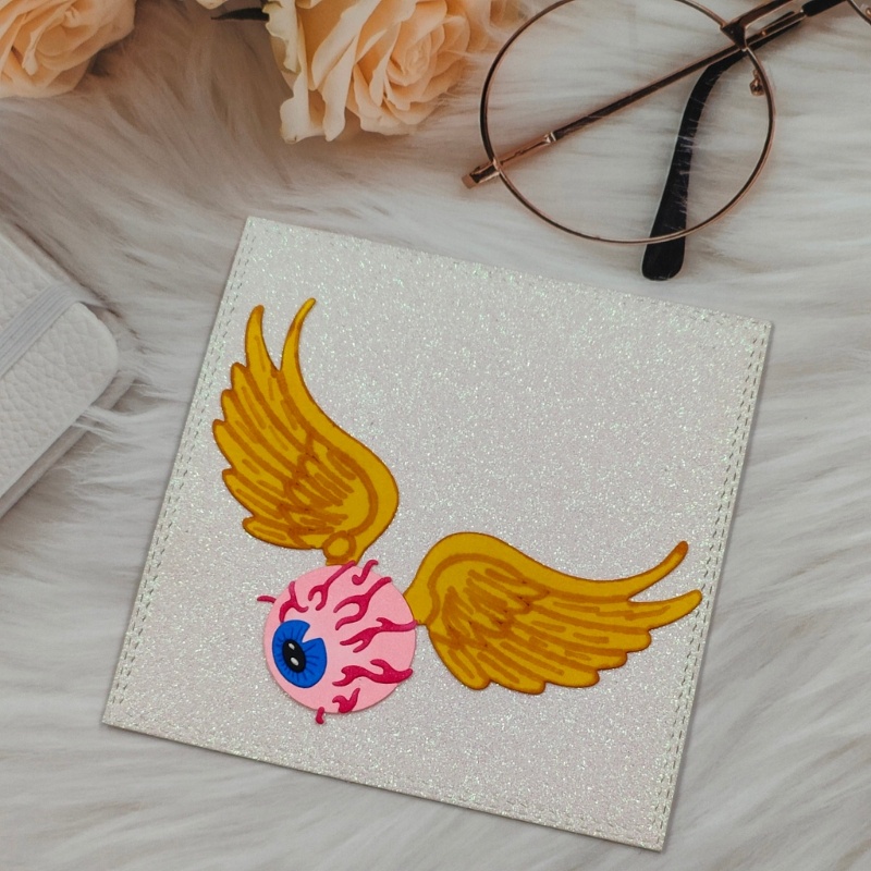 Khuôn Cắt Giấy Kim Loại Hình Đôi Cánh