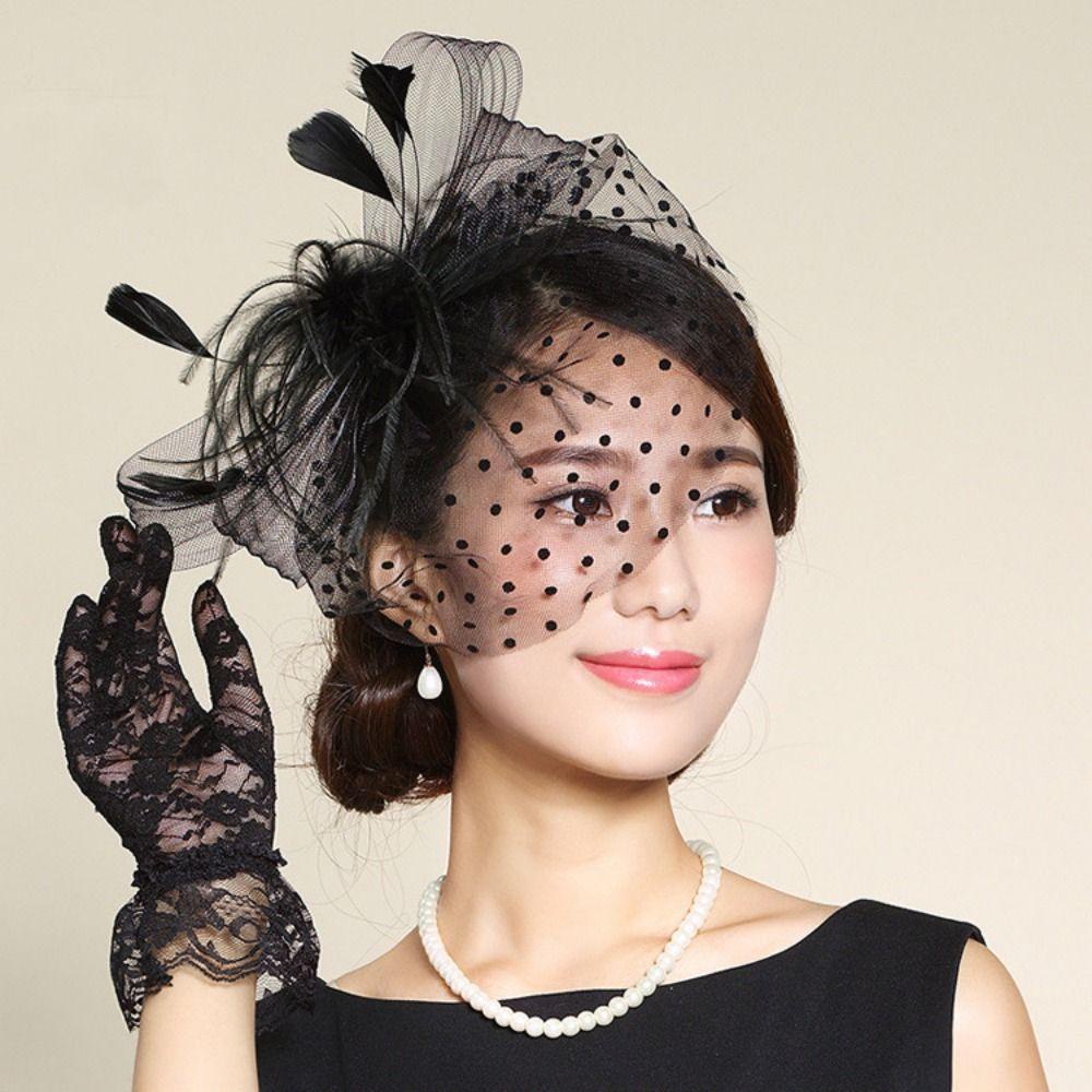 SUMU Kẹp Tóc Hình Nón Thiết Kế Độc Đáo Cho Cô Dâu