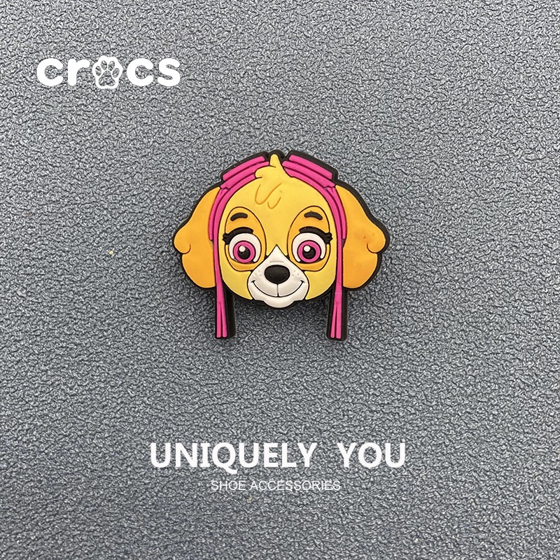 CROCS Móc Khóa Giày Crocss jibbitz charms Patrol Họa Tiết Nhân Vật Hoạt Hình