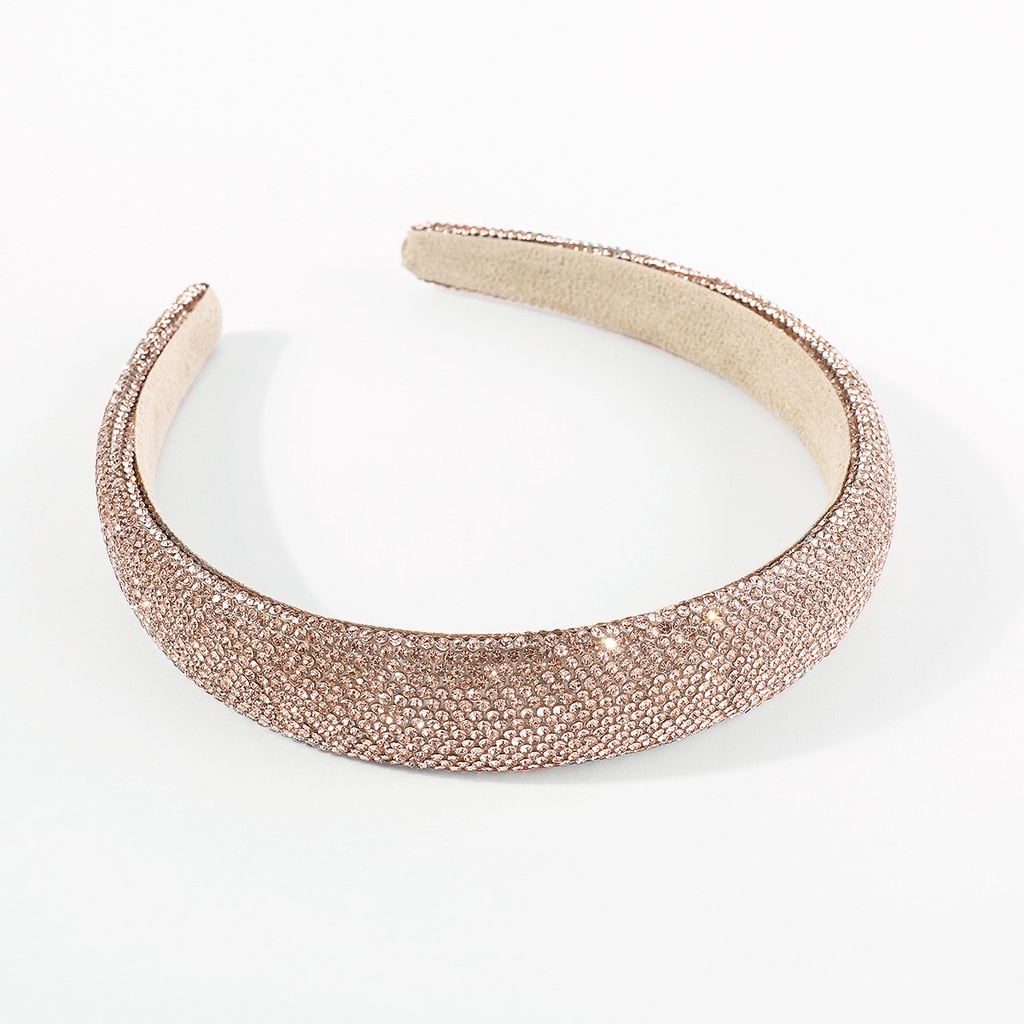 Băng Đô Cài Tóc Đính Đá Thời Trang Vintage Cho Nữ