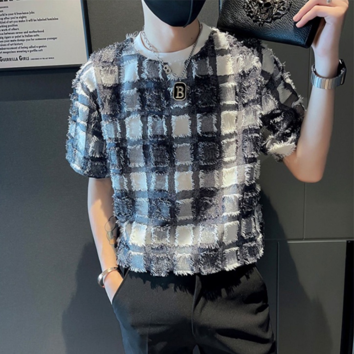 áo phông nam Hàn Quốc áo thun nam  bigsize simple  tee  áo cổ tròn fashion áo nam Họa Tiết  Nam Thời Trang  họa tiết trang trí quần áo t shirt