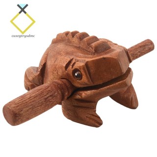 Đồ chơi âm nhạc bằng gỗ khắc hình chú ếch vui nhộn