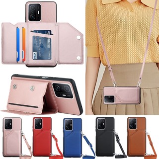 Ốp điện thoại da kèm ví cho xiaomi mi 12 11 11t pro lite redmi note 9 10 11 11s pro 5g