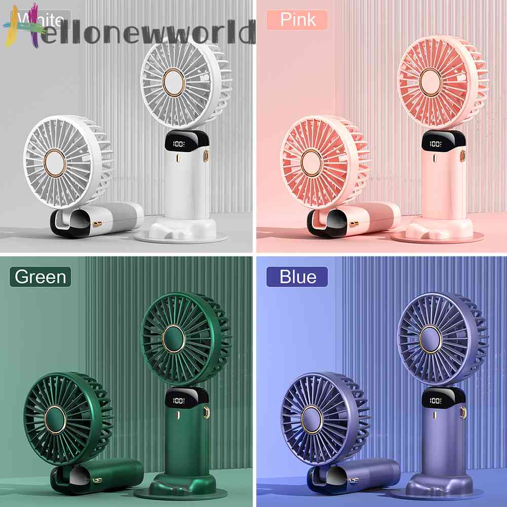 Quạt Làm Mát Mùa Hè Cầm Tay Di Động Có Dây Đeo Cổ Cho Nhà Ở