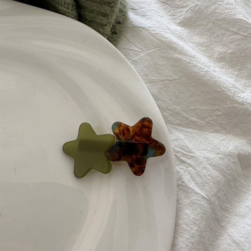 26EDIE Kẹp Tóc Hình Ngôi Sao Nhỏ Xinh Sáng Tạo Phong Cách Hàn Quốc