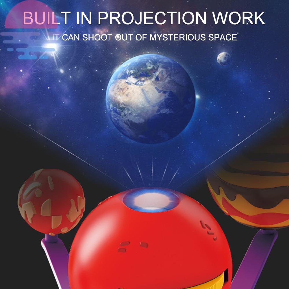 Hệ Thống Chiếu Năng Lượng Mặt Trời Thiên Văn Học Với 8 Hành Tinh Thân Mô Hình Hành Tinh Đồ Chơi SHOPSKC7003