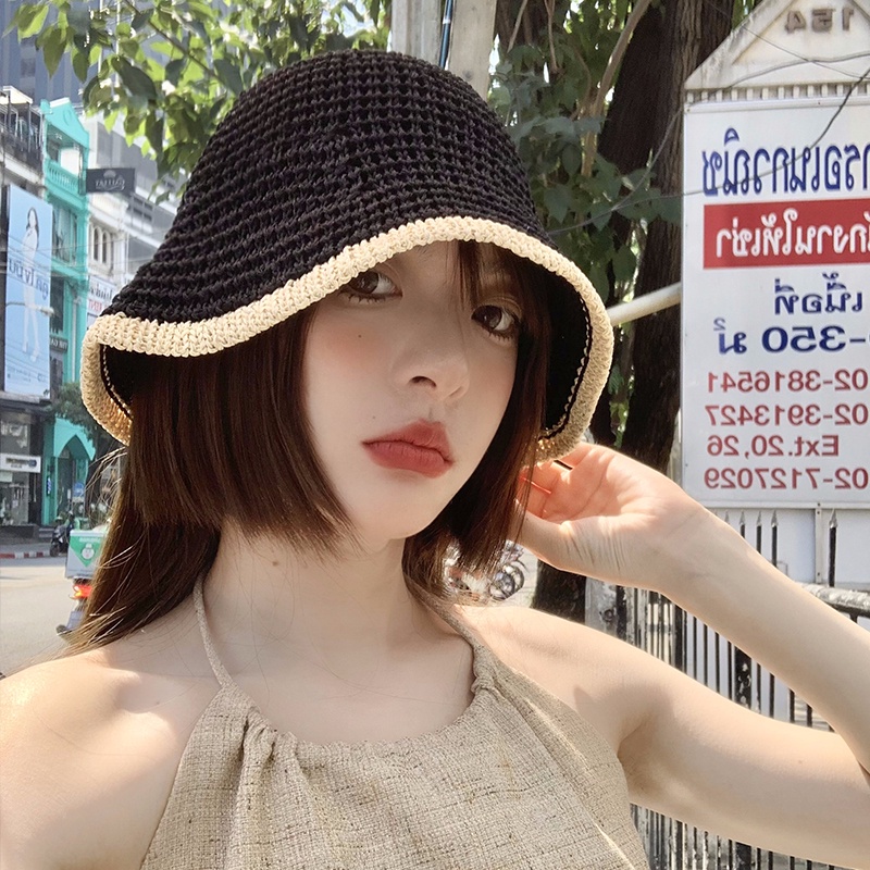 Mũ Bucket Thoáng Khí Phong Cách Thời Trang Mới Cho Nữ