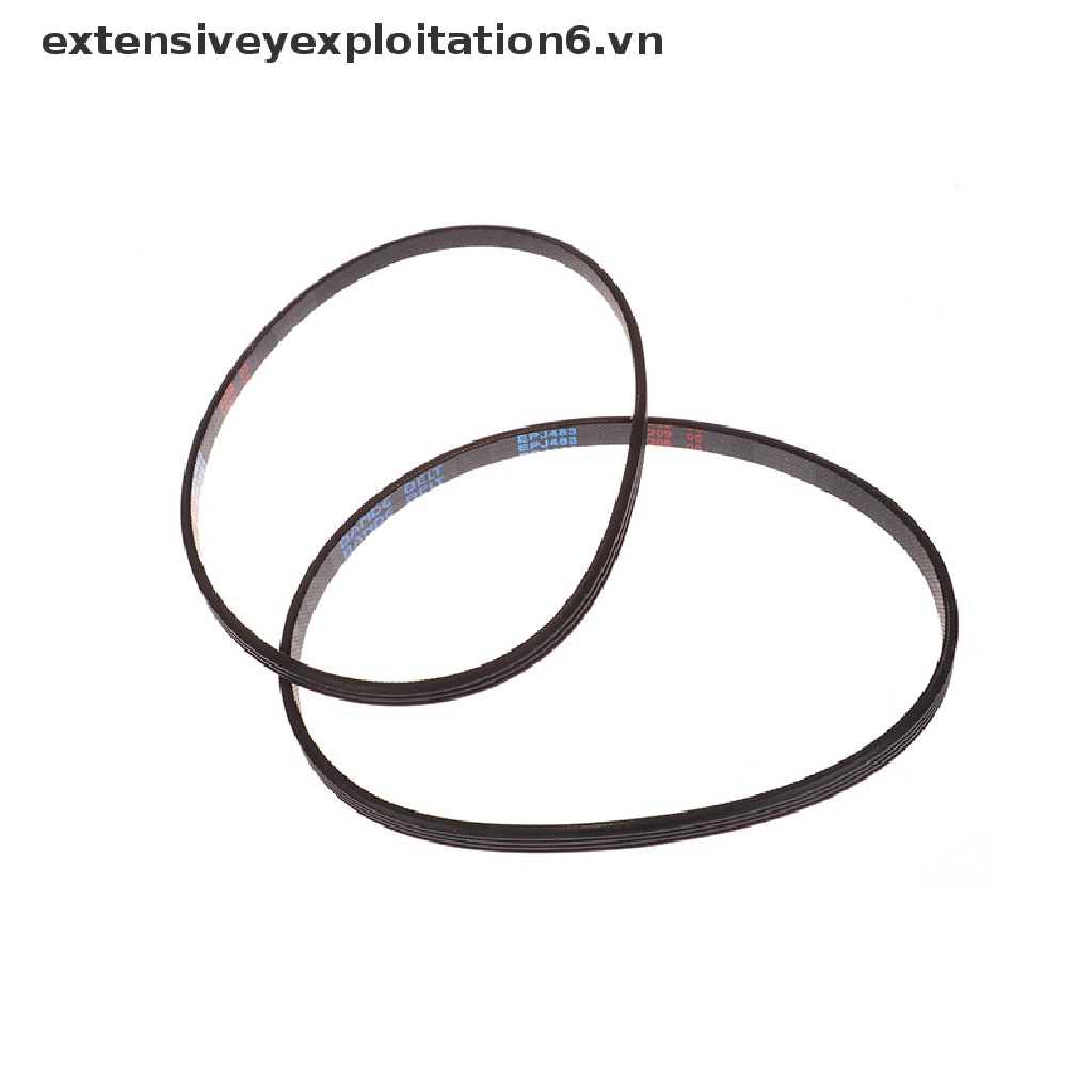 Đai Cao Su V-Belt PJ483 190J 3 / 4 / 5 / 6 Ribs Cho Mô Hình Điều Khiển Từ Xa DIY