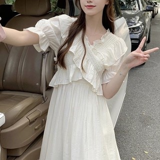 NZN Váy nữ Pháp mới lưng cao