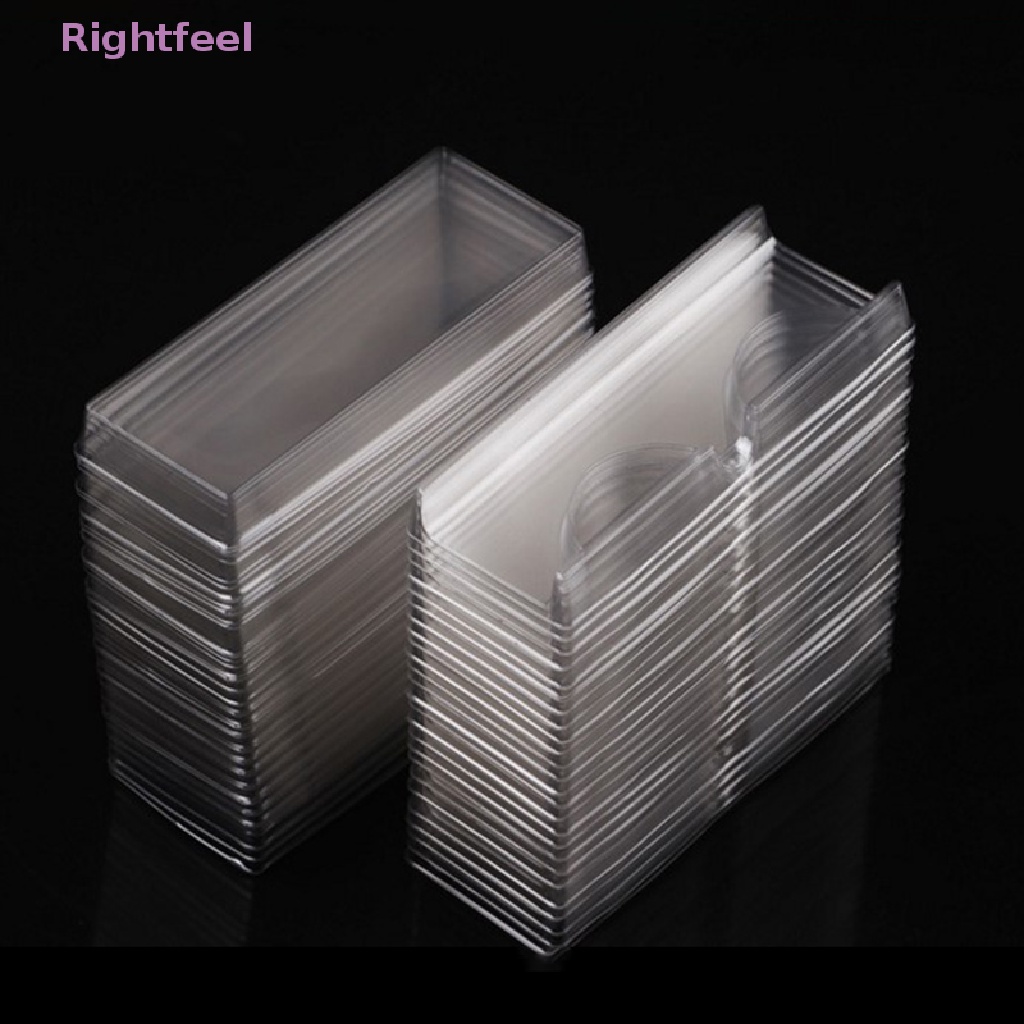 Set 50 Khay Nhựa Trong Suốt Đựng Lông Mi Giả Mới