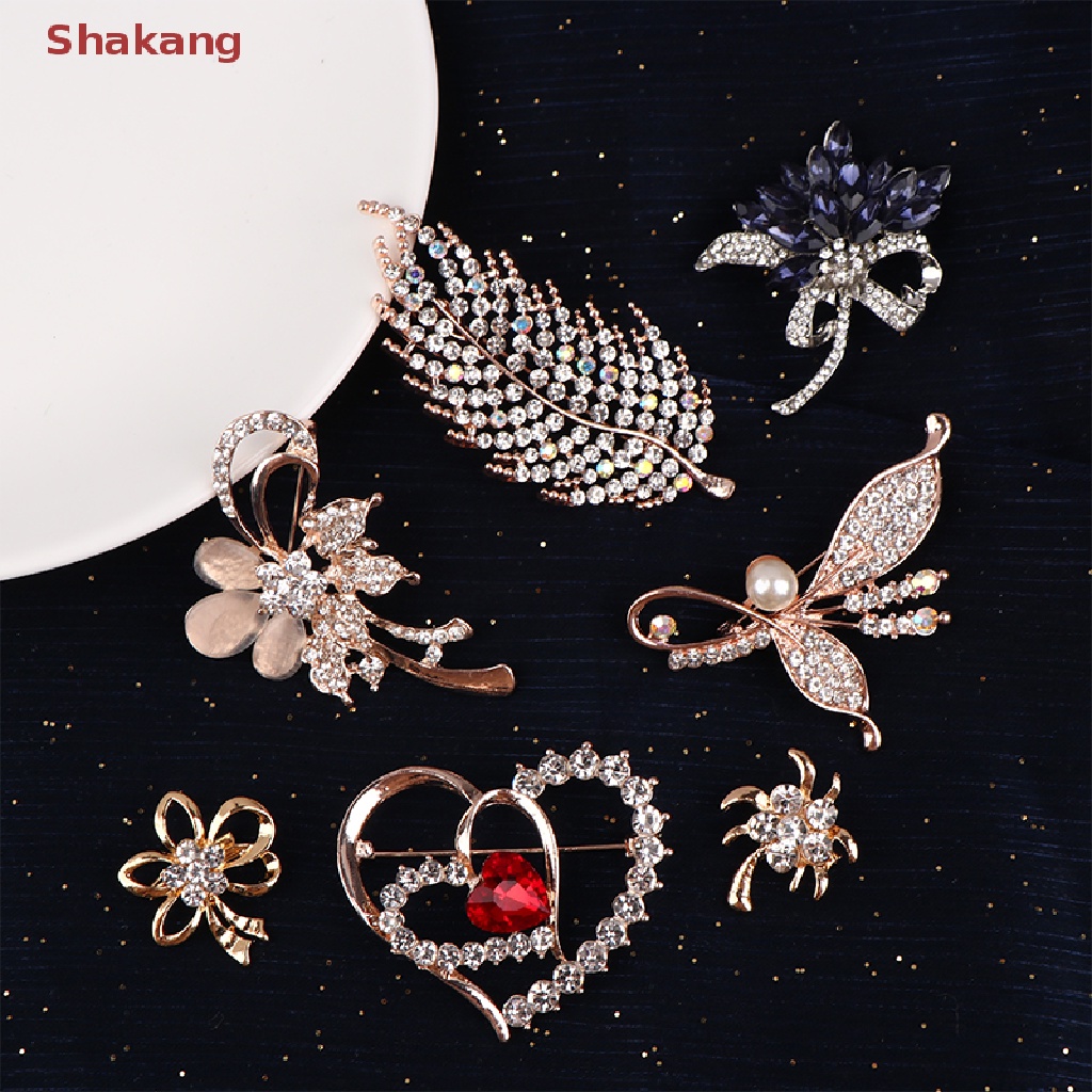 Ghim Cài Áo Hình Hoa Đính Ngọc Trai Nhân Tạo Thời Trang