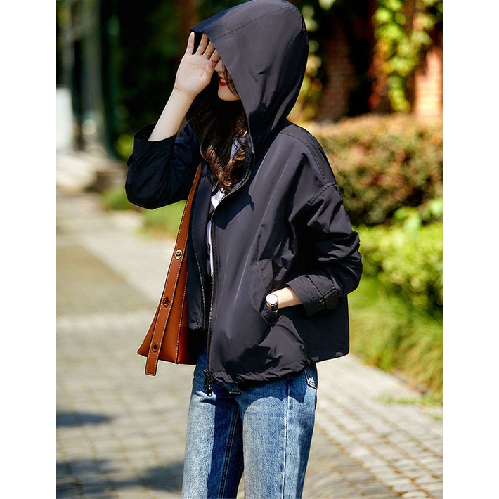 Áo Khoác Thời Trang Xuân Thu Phong Cách Hàn Quốc Dành Cho Nữ