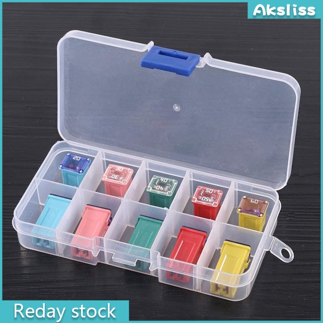 Set 10 Cầu Chì 20a / 30a / 40a / 50a / 60a Cho Xe Ô Tô