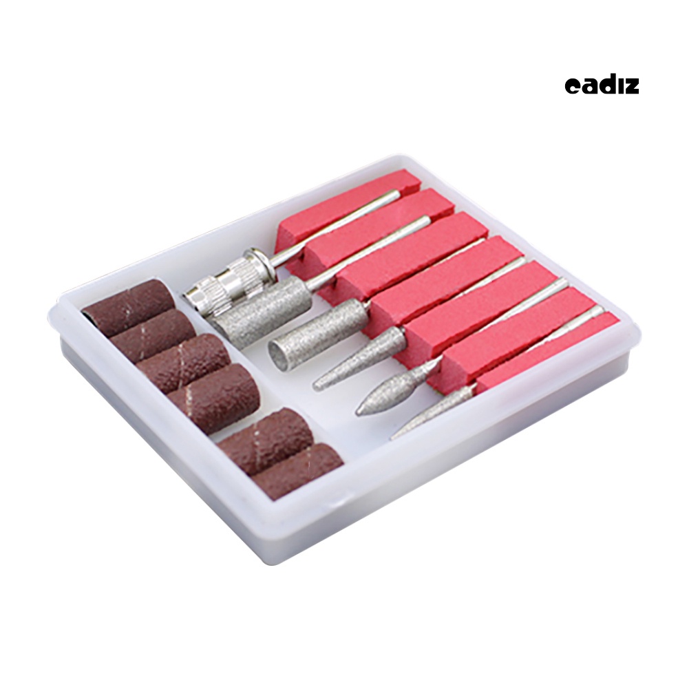 Bộ 12 Đầu Mài Móng Tay Chuyên Dụng Cho Salon Làm Đẹp