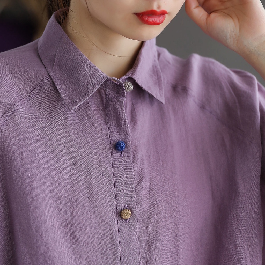 Áo Thun Tay Lỡ Chất Liệu Cotton Thoáng Khí Thoải Mái