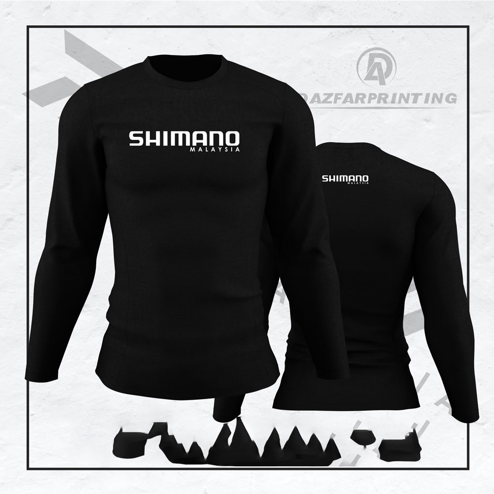 Áo Thun Câu Cá SHIMANO Tay Dài Kiểu Dáng Đơn Giản Trẻ Trung