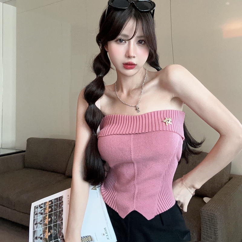 Áo Ống Ôm Sát Thời Trang Mùa Hè Quyến Rũ Cho Nữ