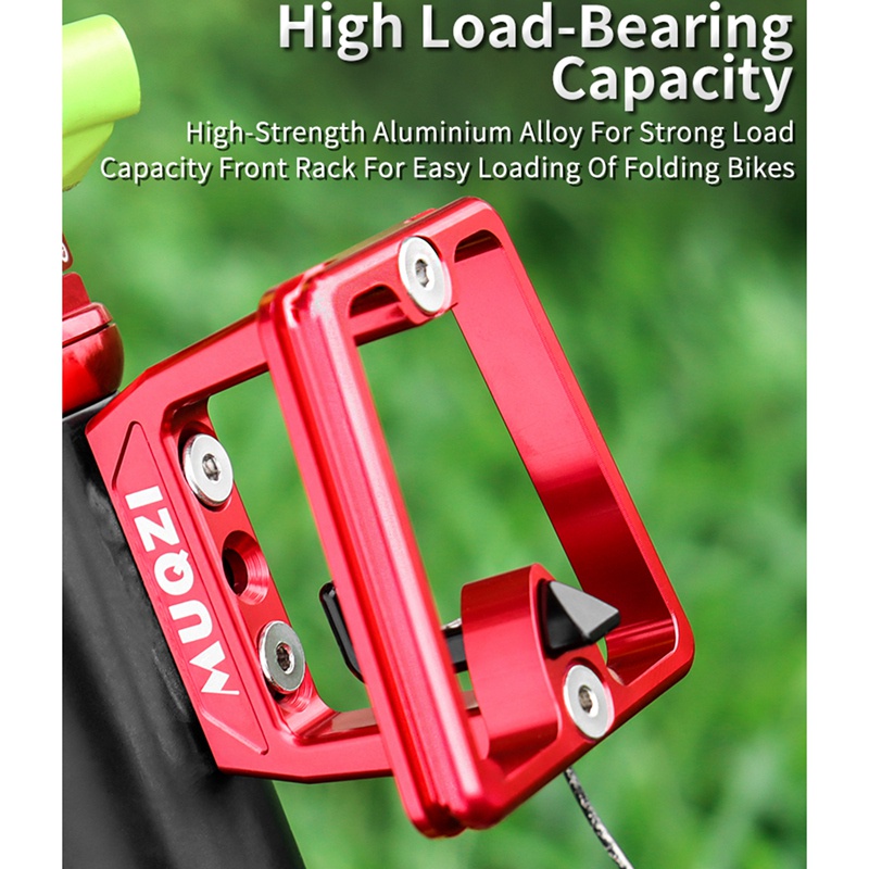 Túi Đựng Đồ 3 Lỗ Phía Trước Xe Đạp Brompton Màu Vàng