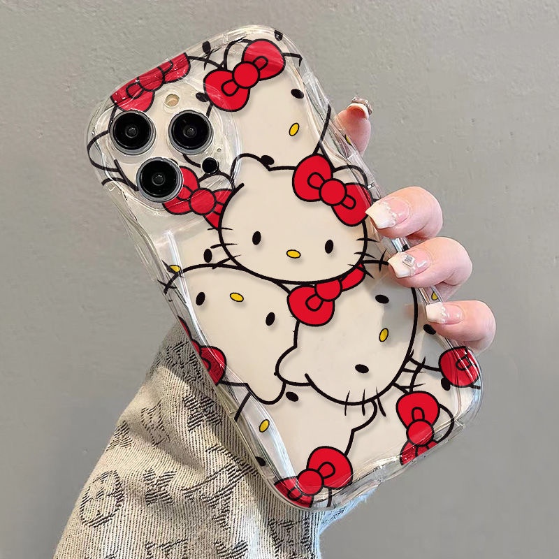 ✅Ốp Điện Thoại Mềm Chống Sốc Màu Trong Suốt Hình Mèo Cho iPhone14 / 13promax 12 / 11 7 / 8p xsxr R3AQ