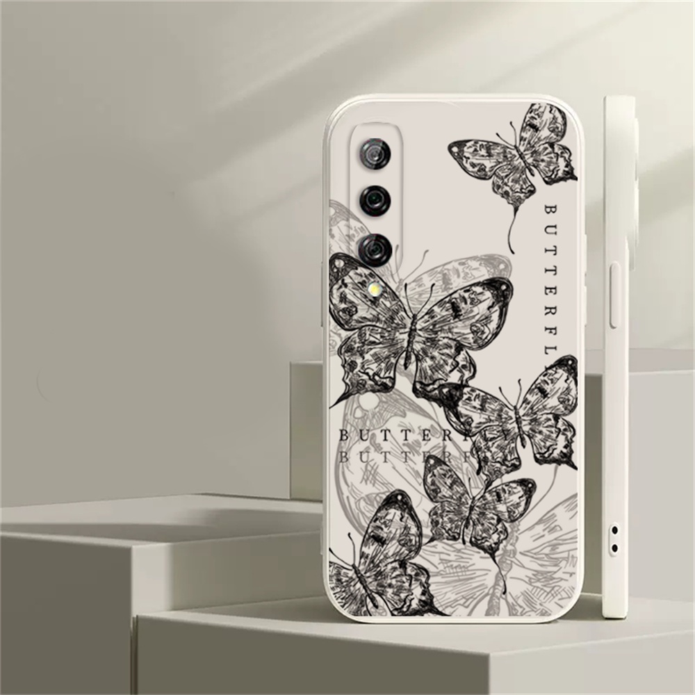 Ốp Điện Thoại Silicon Họa Tiết Bươm Bướm Cho Huawei Nova 7i Y6P Y7A Y6 Pro P30 Lite Nova 5T Nova 3i Y7 Pro 2019 Y9S