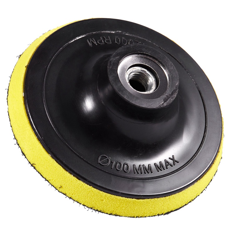 Set 2 Tấm Giấy Nhám M14 K1 100mm &amp; 125mm Dành Cho Máy Đánh Bóng