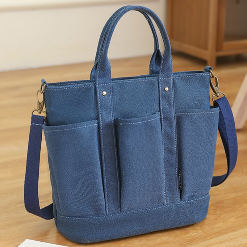 Túi tote Bằng Vải nylon Sức Chứa Lớn Đa Năng Thời Trang Dễ Phối Đồ Cho Nữ