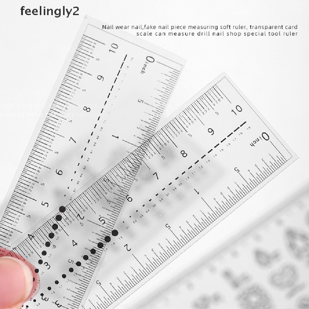 [Hàng Có Sẵn] Thước Đo Kích Thước Rular Cho Đánh Dấu Tốt Nghiệp Giả Mềm Mại (F)