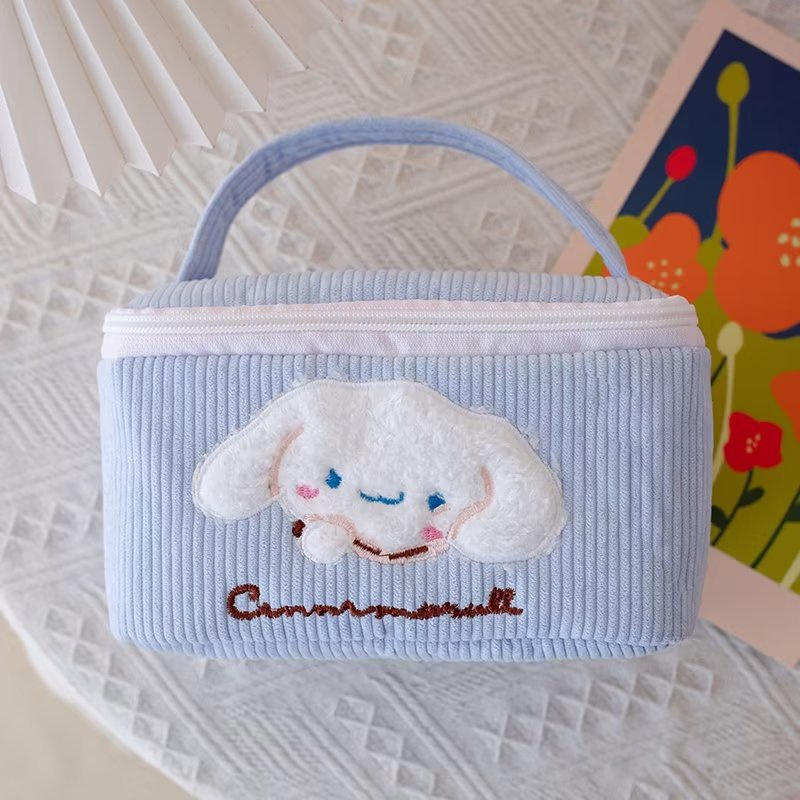 Túi Đựng Mỹ Phẩm SY2 Sanrio mymelody Kuromi Cinnamon Pochacco Nhồi Bông Cá Tính Sức Chứa Lớn
