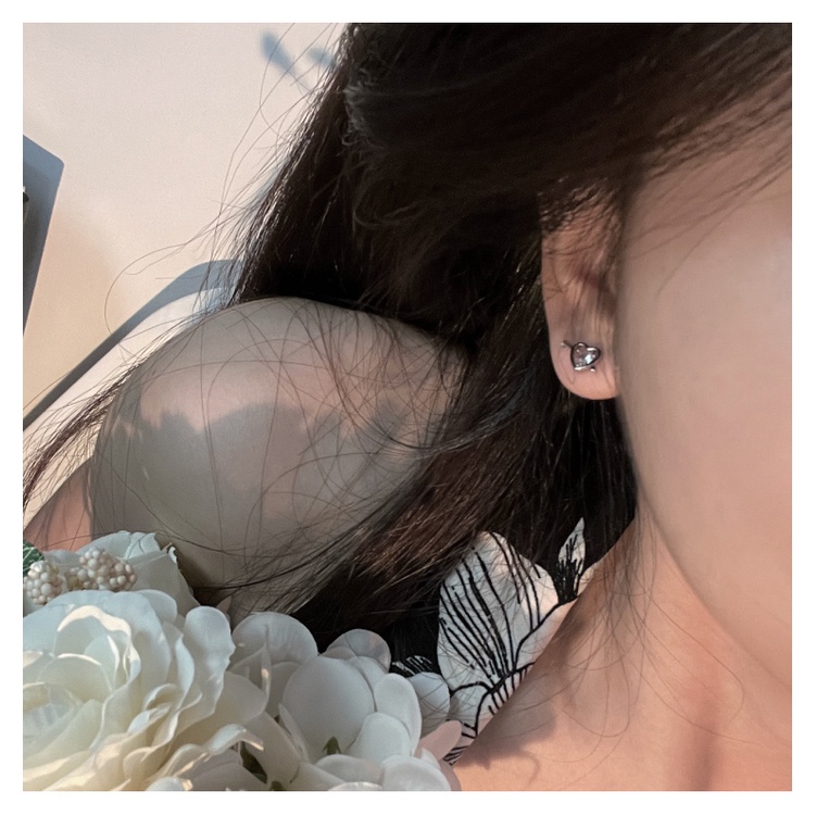 Bông Tai Đính Đá Zircon Cỡ Nhỏ Thiết Kế Đơn Giản Thời Trang Cao Cấp Cho Nữ