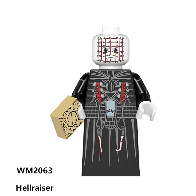 Đồ Chơi Mô Hình Lính Cứu Hỏa Zombie Mini Bằng Gỗ Cho Lễ Halloween