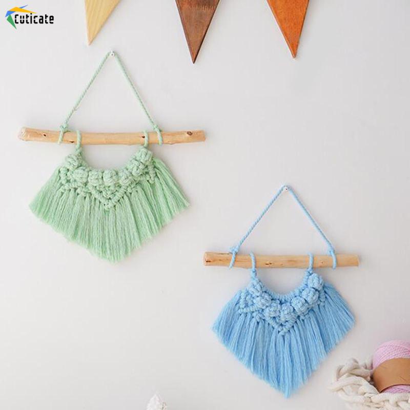 Bảng Macrame Thắt Nút DIY Macrame Hình Vuông 20x20cm