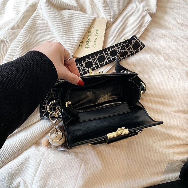 Túi Xách Dây Đeo Bản Rộng Thiết Kế Đơn Giản Cho Nữ