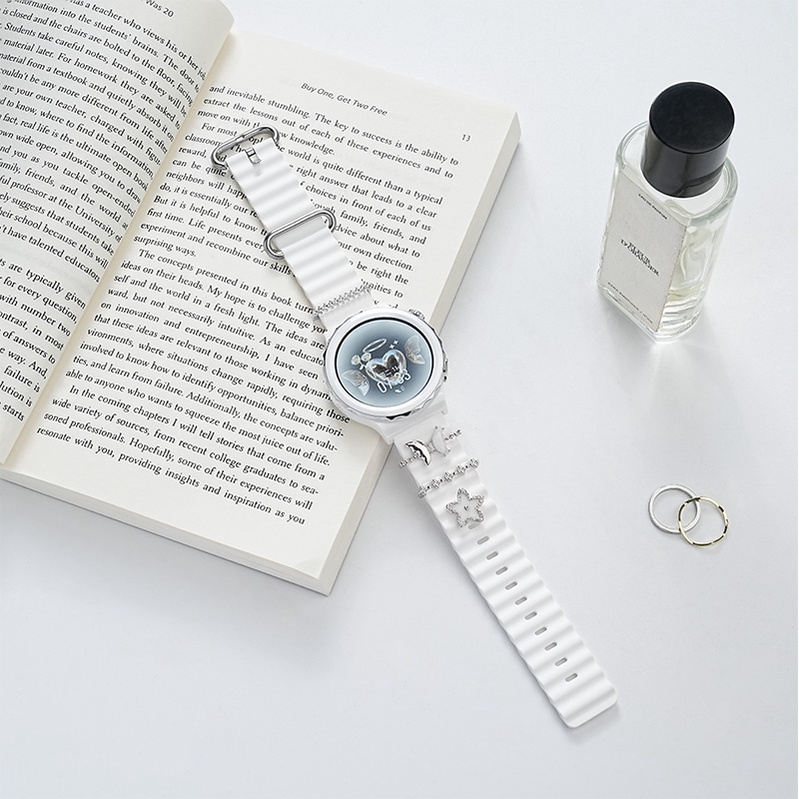 Dây Đeo Đồng Hồ Bằng Silicon 4 44mm 40mm 40mm 40mm 22mm Cho Samsung Galaxy watch 5 / 5 pro 4 classic 42mm 46mm