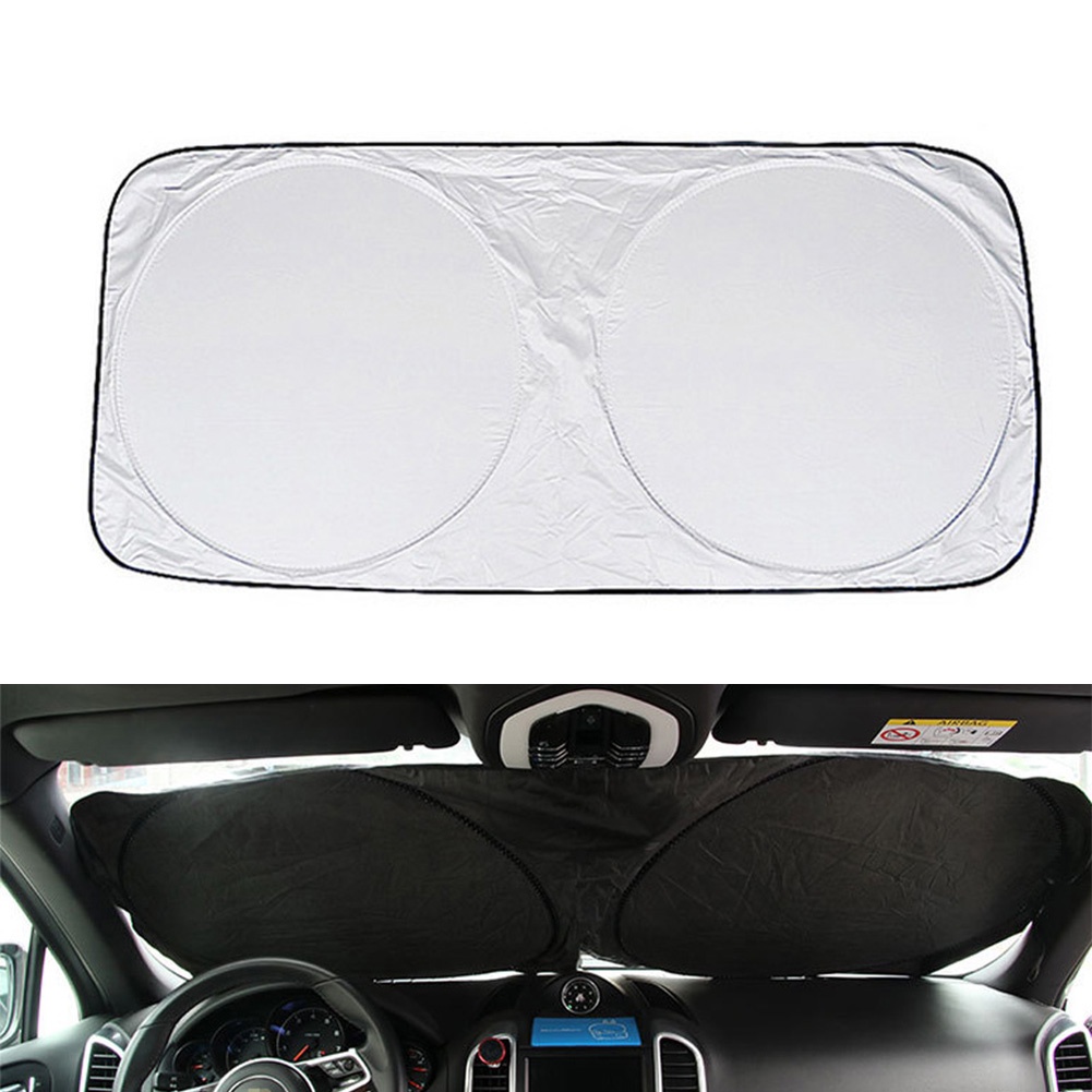 Car Windshield Cover UV Protection Dustproof Anti-frost Sunshade Folding