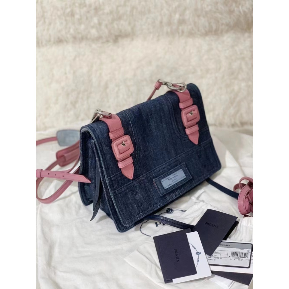 Túi Denim Đeo Chéo Phong Cách Retro Thời Trang Mới 2023 Dành Cho Nữ