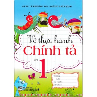 Sách - vở thực hành chính tả lớp 1