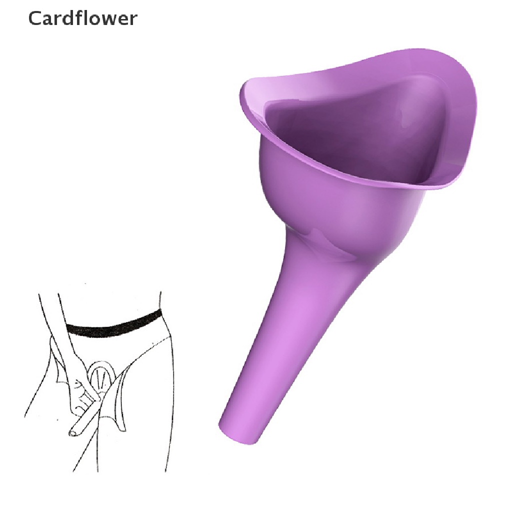 1 Dụng Cụ Đi Vệ Sinh Bằng Silica gel Tiện Dụng Cho Nữ