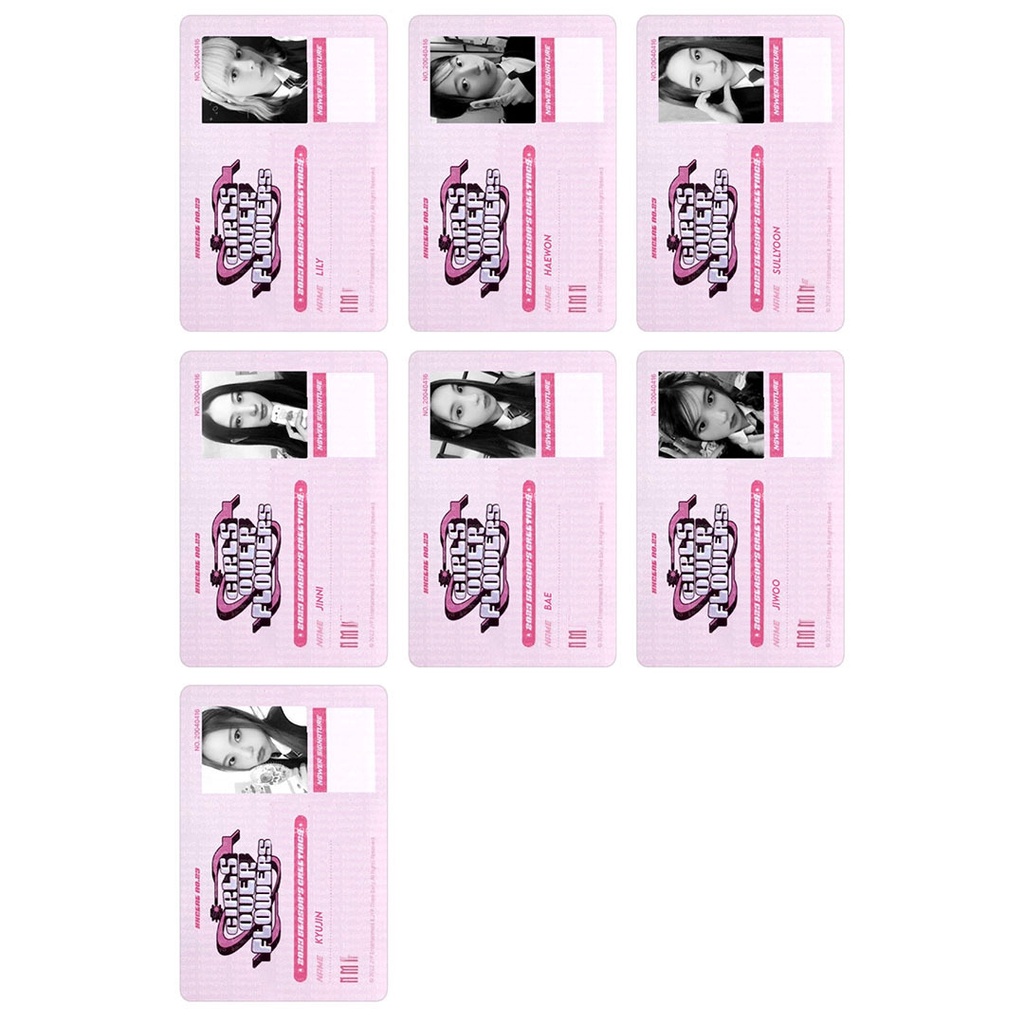 Bộ Thẻ Hình Lomo Nhóm Nhạc NMIXX 2023