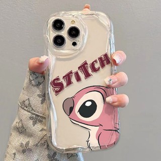 ✅Ốp Điện Thoại Mềm Trong Suốt Chống Sốc In Hình Stitch Cho iPhone14 / 13promax 12 / 11 7 / 8p xsxr