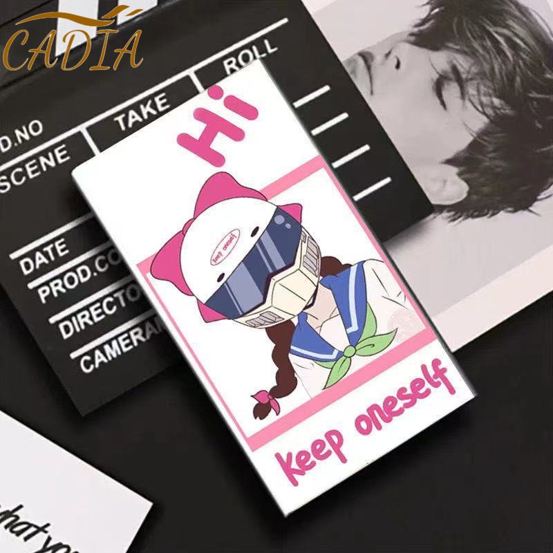 Vỏ Bảo Vệ Hộp Đựng Thuốc Lá Bằng Hợp Kim Nhôm Họa Tiết Anime Độc Đáo Nhỏ Gọn DIY