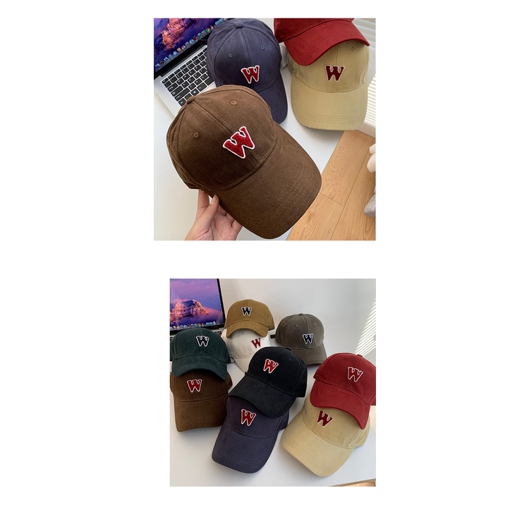 Mũ Lưỡi Trai In Chữ Phong Cách Hàn Quốc Thời Trang Cho Nữ