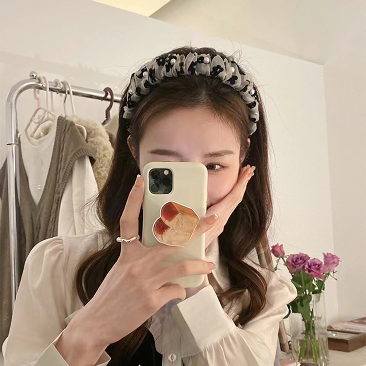 Băng Đô Dạng Lưới Đính Ngọc Trai Thời Trang Mùa Hè